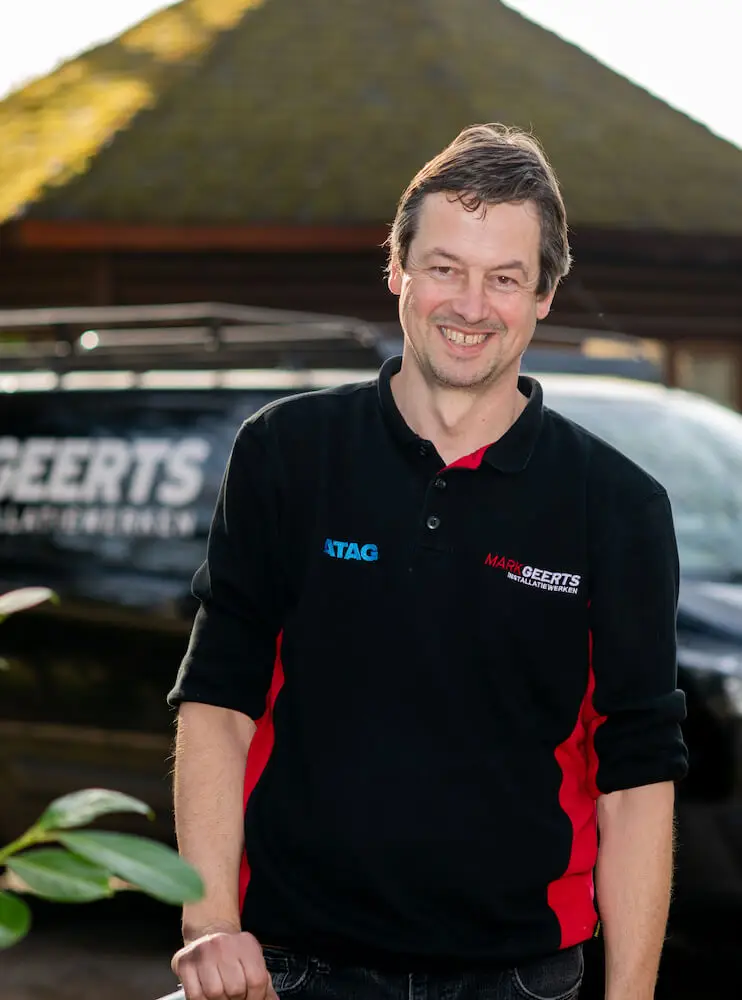 Medewerker van Mark Geerts Installatiewerken uit Baarle-Nassau